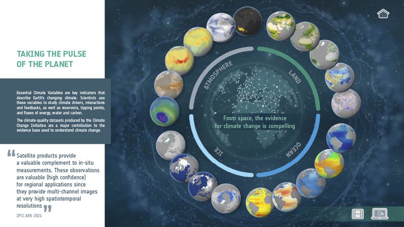 Climate Change From Space Brochure