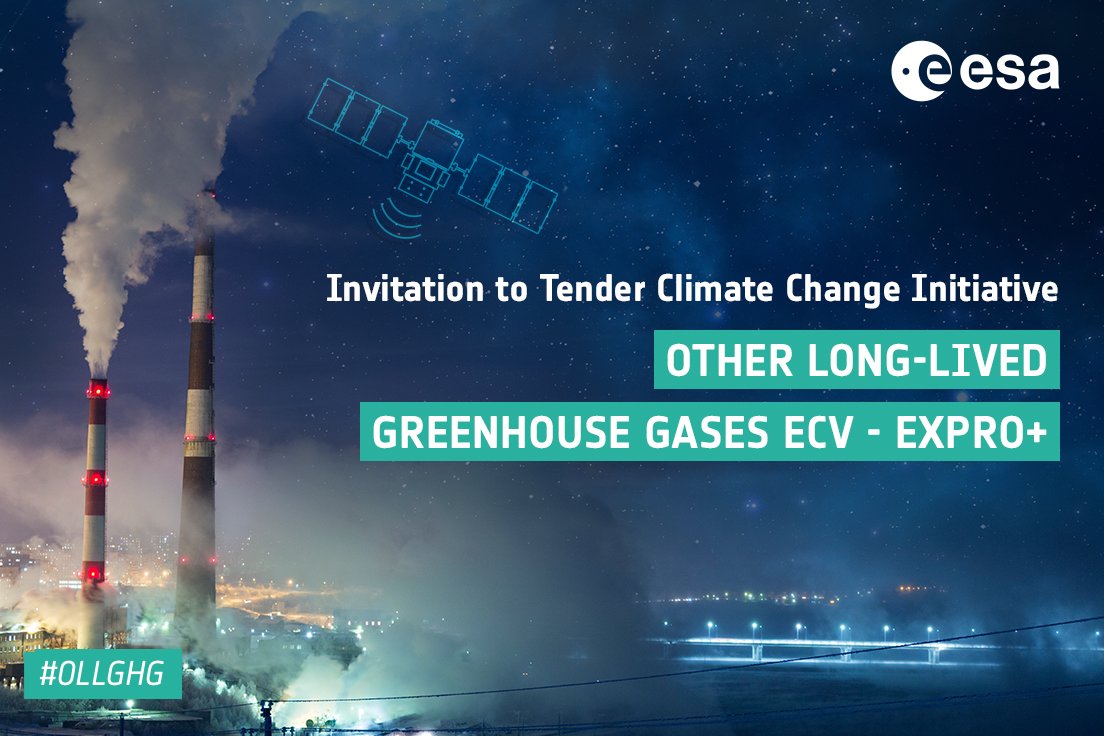ESA's new invitation to tender: Other long-lived greenhouse gases ECV: EXPRO+